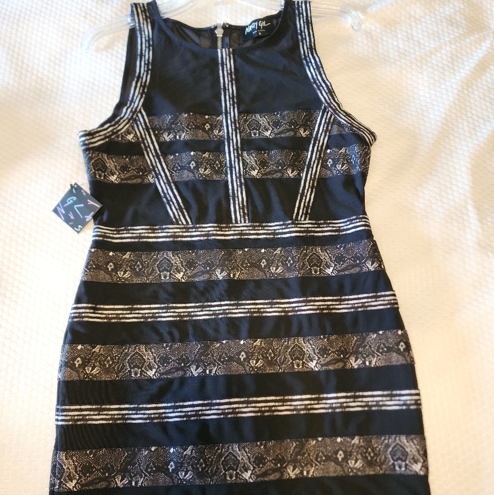 New Nasty Gal bandage dress in Medium